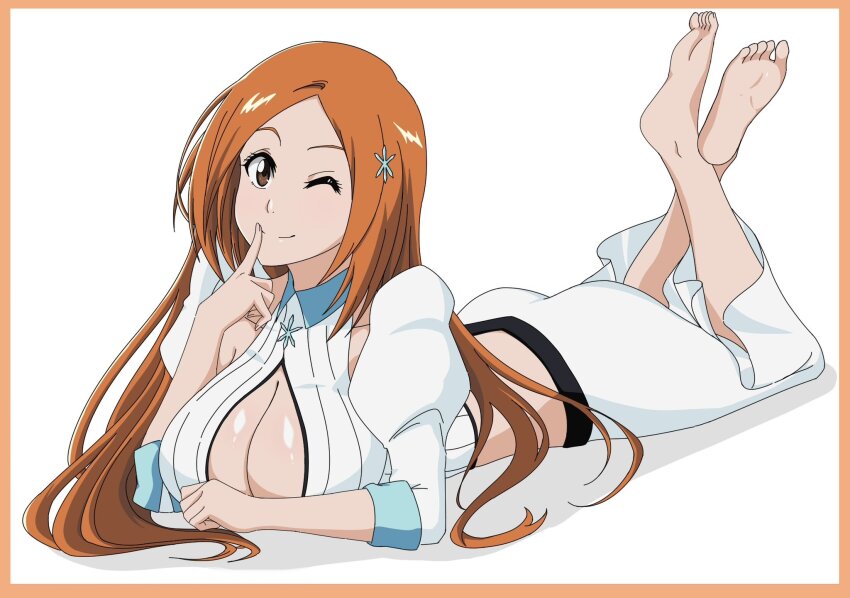 Inoue Orihime (Bleach) Rule 34 Image
