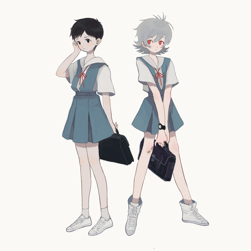 Ikari Shinji (Nagisa Kaworu) Rule 34 Image
