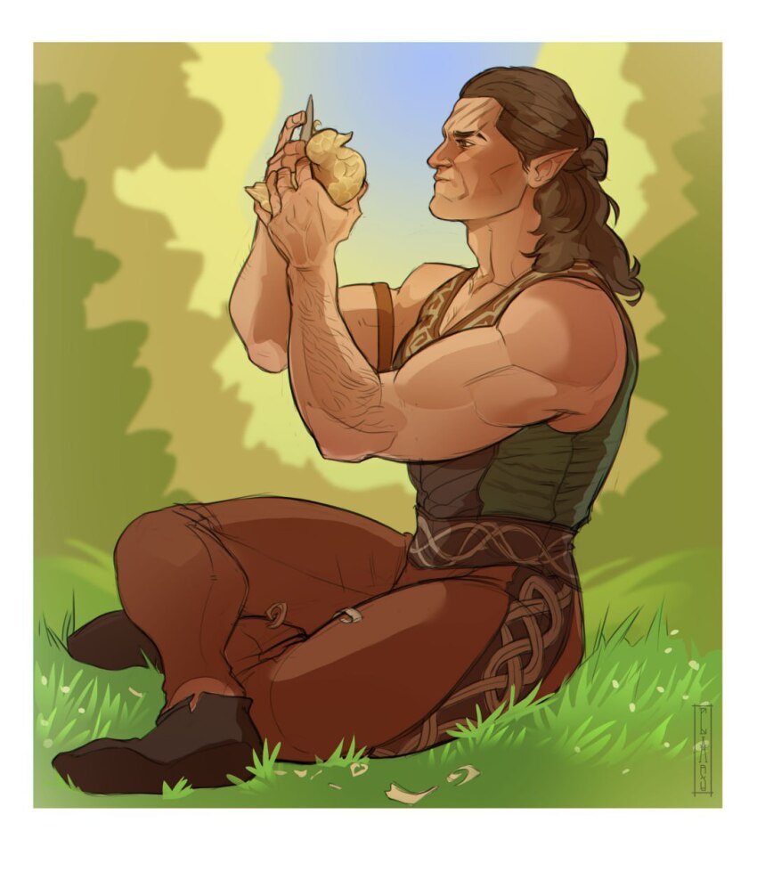 Halsin (Baldur'S Gate) Rule 34 Image