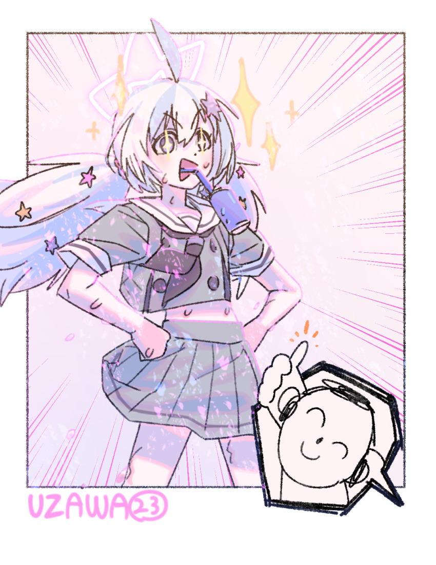 Doodle Sensei (Blue Archive) Rule 34 Image