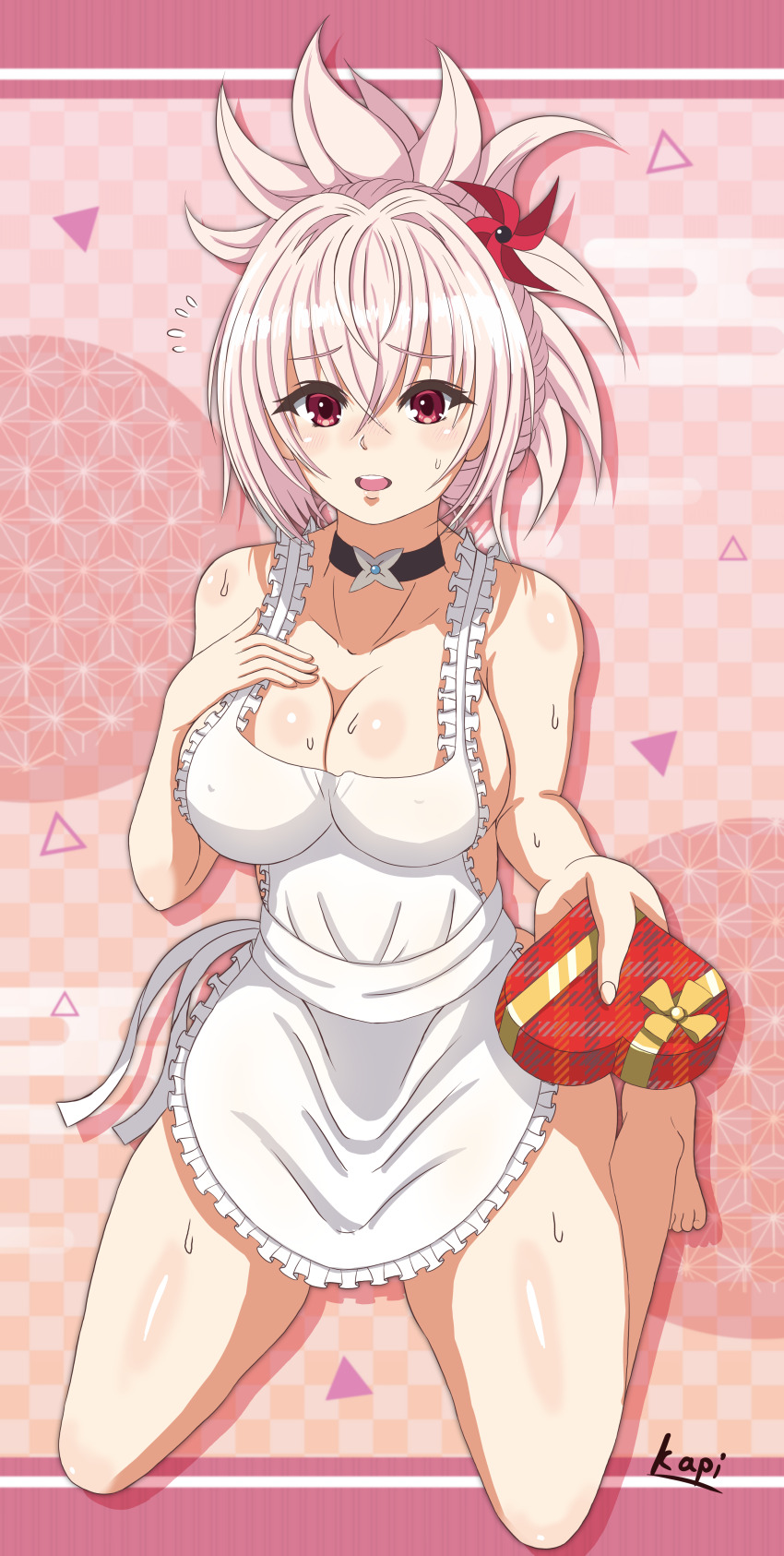 Kazamaki Matsuri (Ayakashi Triangle) Rule 34 Image