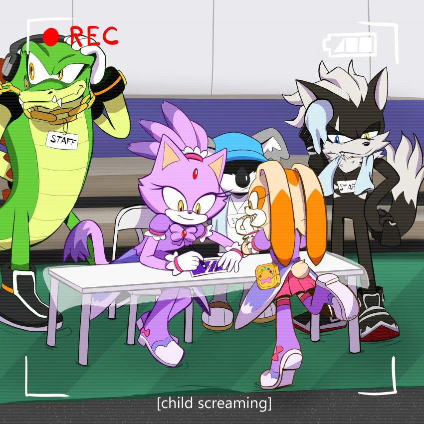 Blaze The Cat (Sonic (Series)) Rule 34 Image