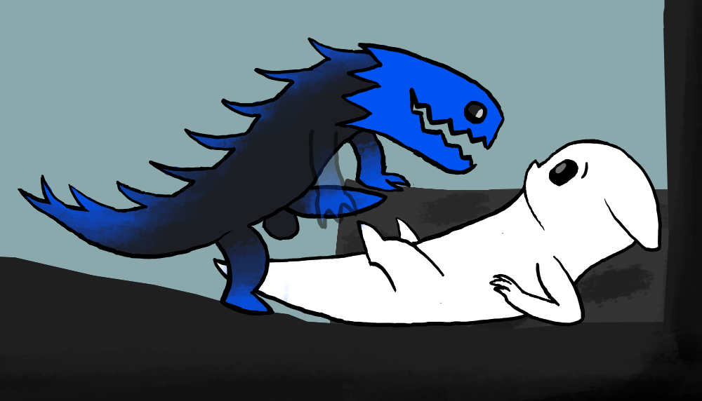 Blue Lizard (Rain World) Rule 34 Image