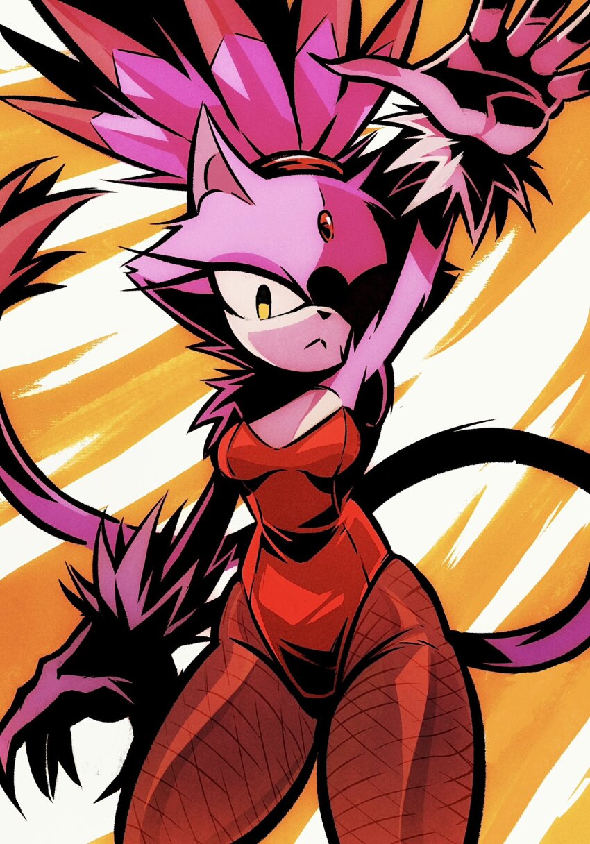 Blaze The Cat (Sonic (Series)) Rule 34 Image
