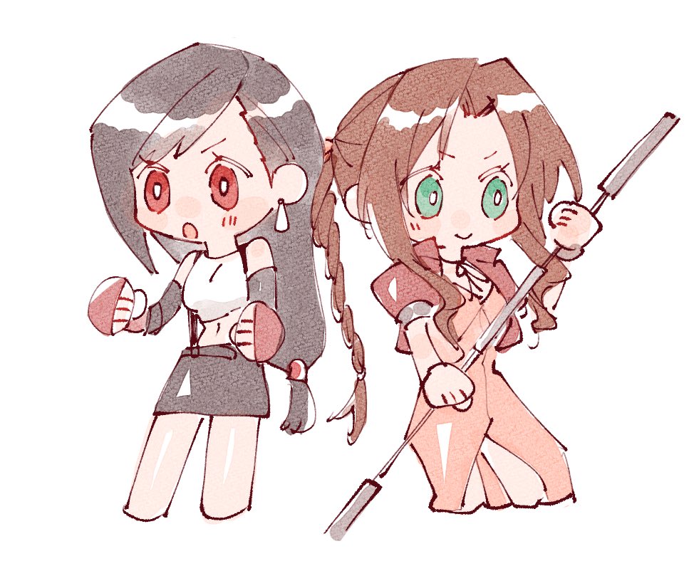 Aerith Gainsborough (Final Fantasy) Rule 34 Image