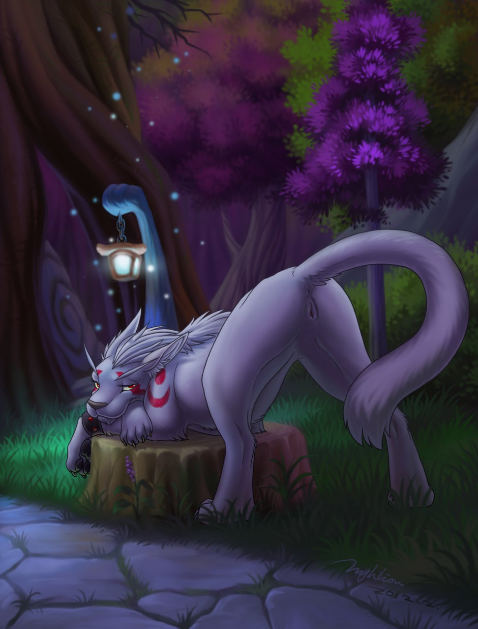 Night Elf (Warcraft) Rule 34 Image