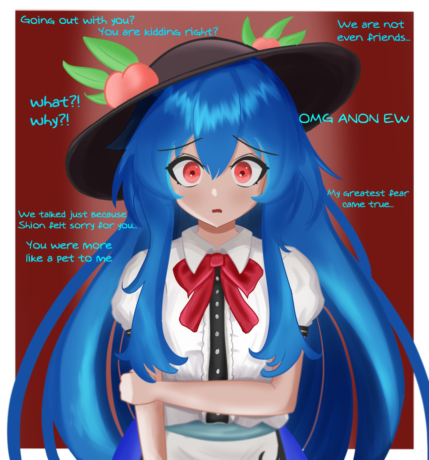 Hinanawi Tenshi (Touhou) Rule 34 Image