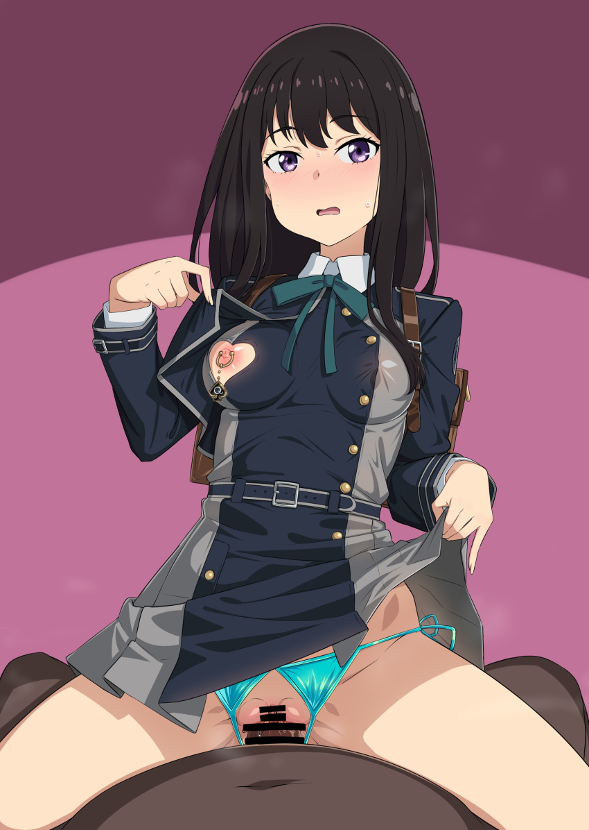 Inoue Takina (Lycoris Recoil) Rule 34 Image