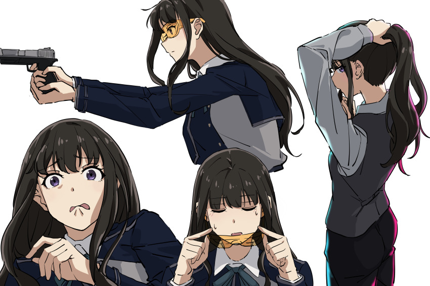 Inoue Takina (Lycoris Recoil) Rule 34 Image