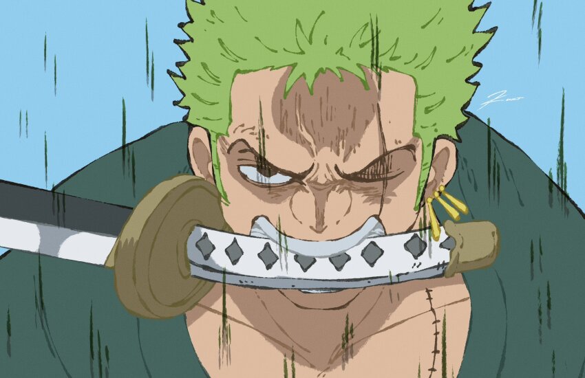 Roronoa Zoro (One Piece) Rule 34 Image