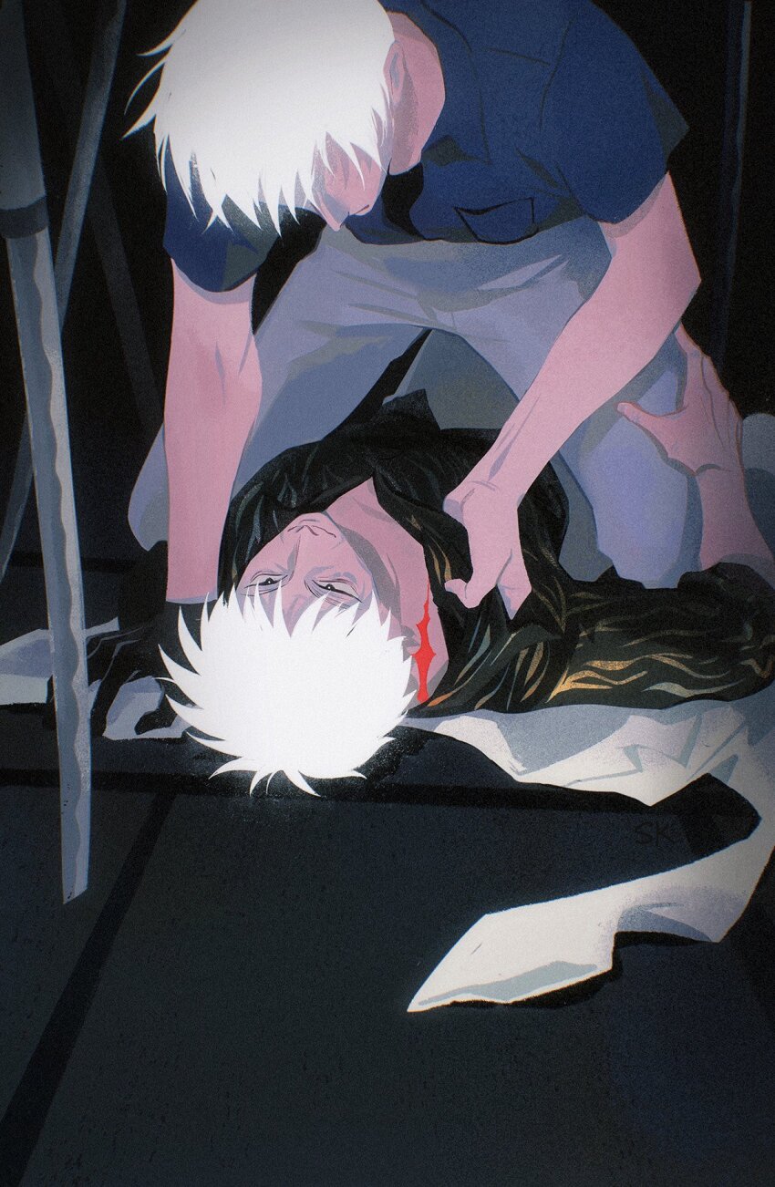 Akagi Shigeru (Akagi: Yami Ni Oritatta Tensai) Rule 34 Image