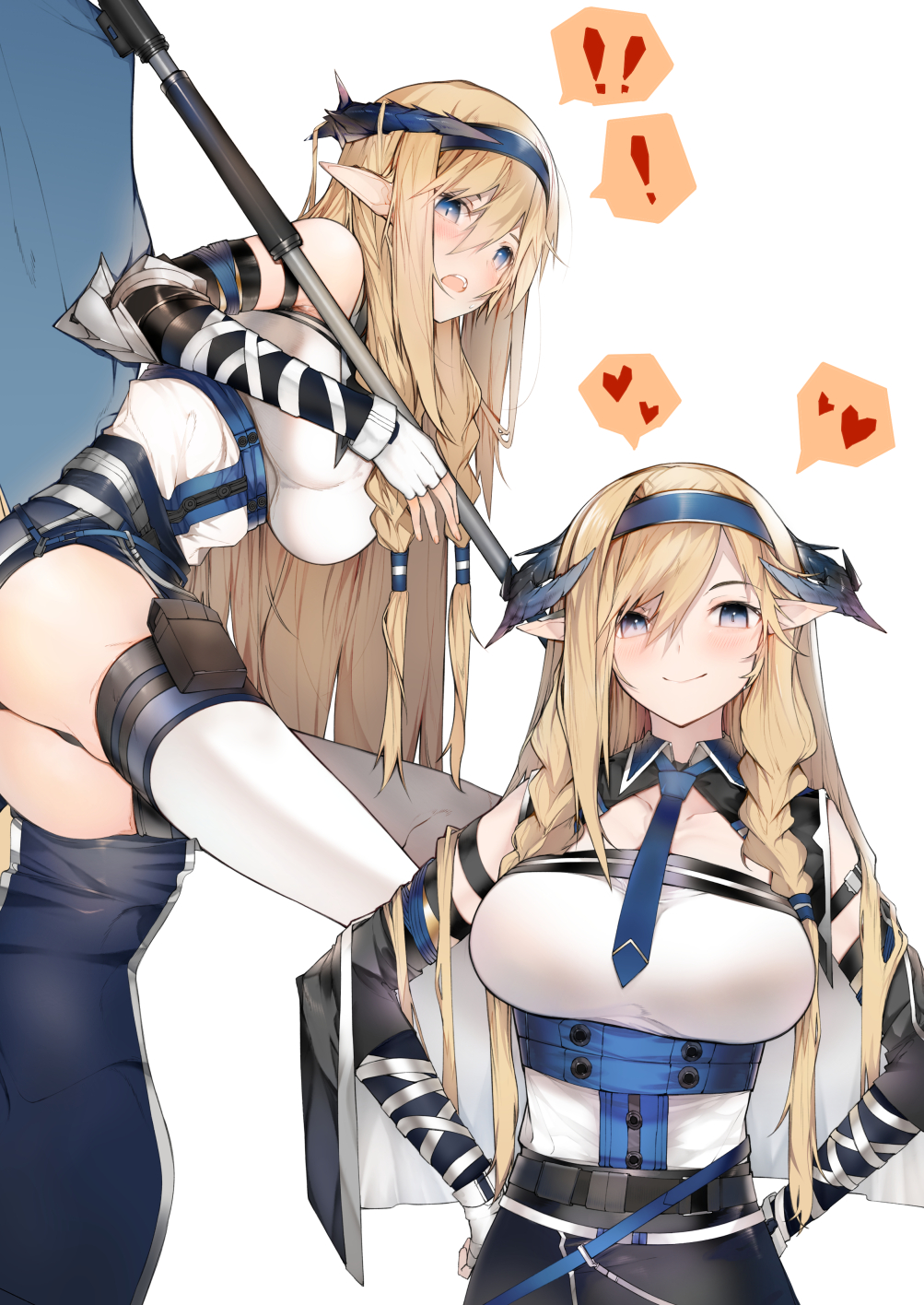 Saileach (Arknights) Rule 34 Image