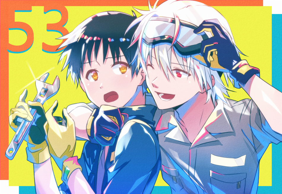 Ikari Shinji (Nagisa Kaworu) Rule 34 Image