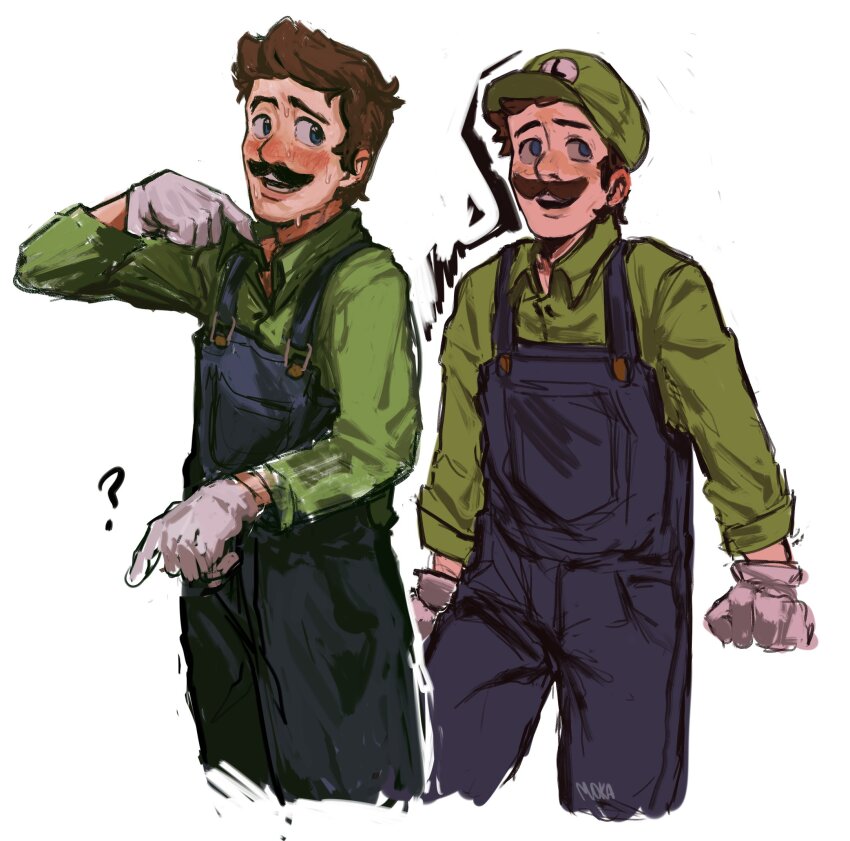 Luigi (Mario (Series)) Rule 34 Image