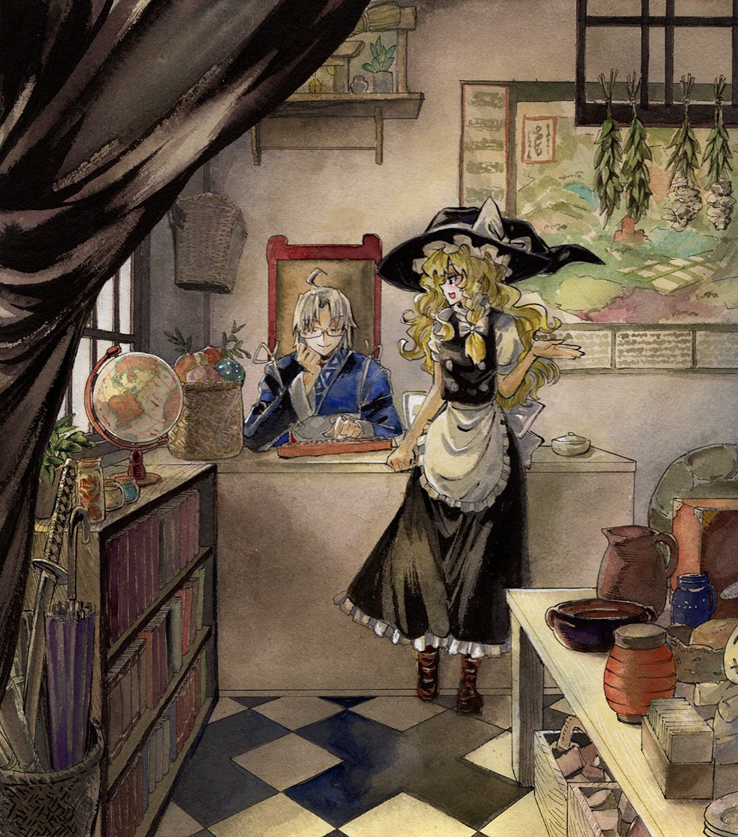 Kirisame Marisa (Touhou) Rule 34 Image