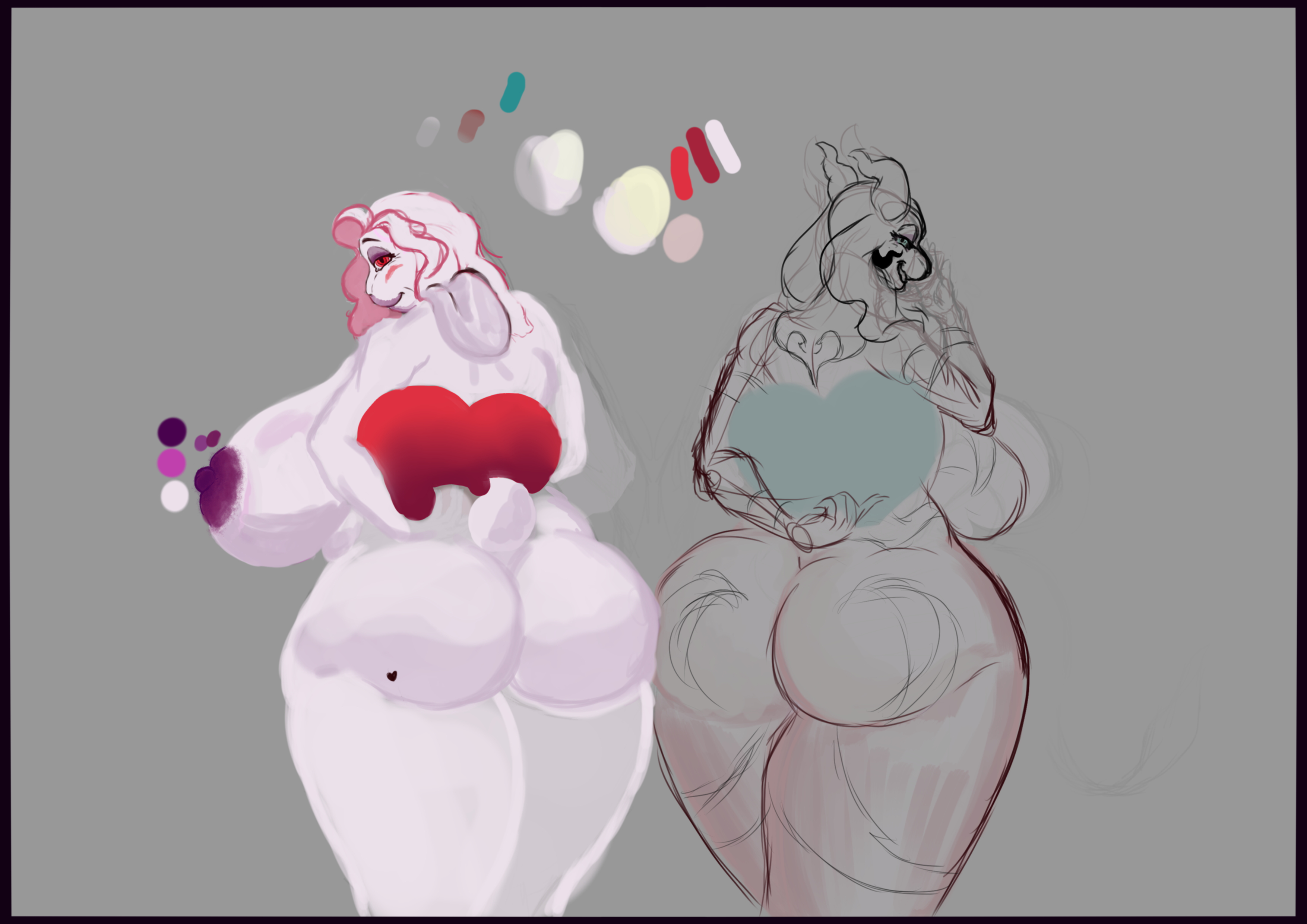 Asriel Dreemurr (God Form) Rule 34 Image