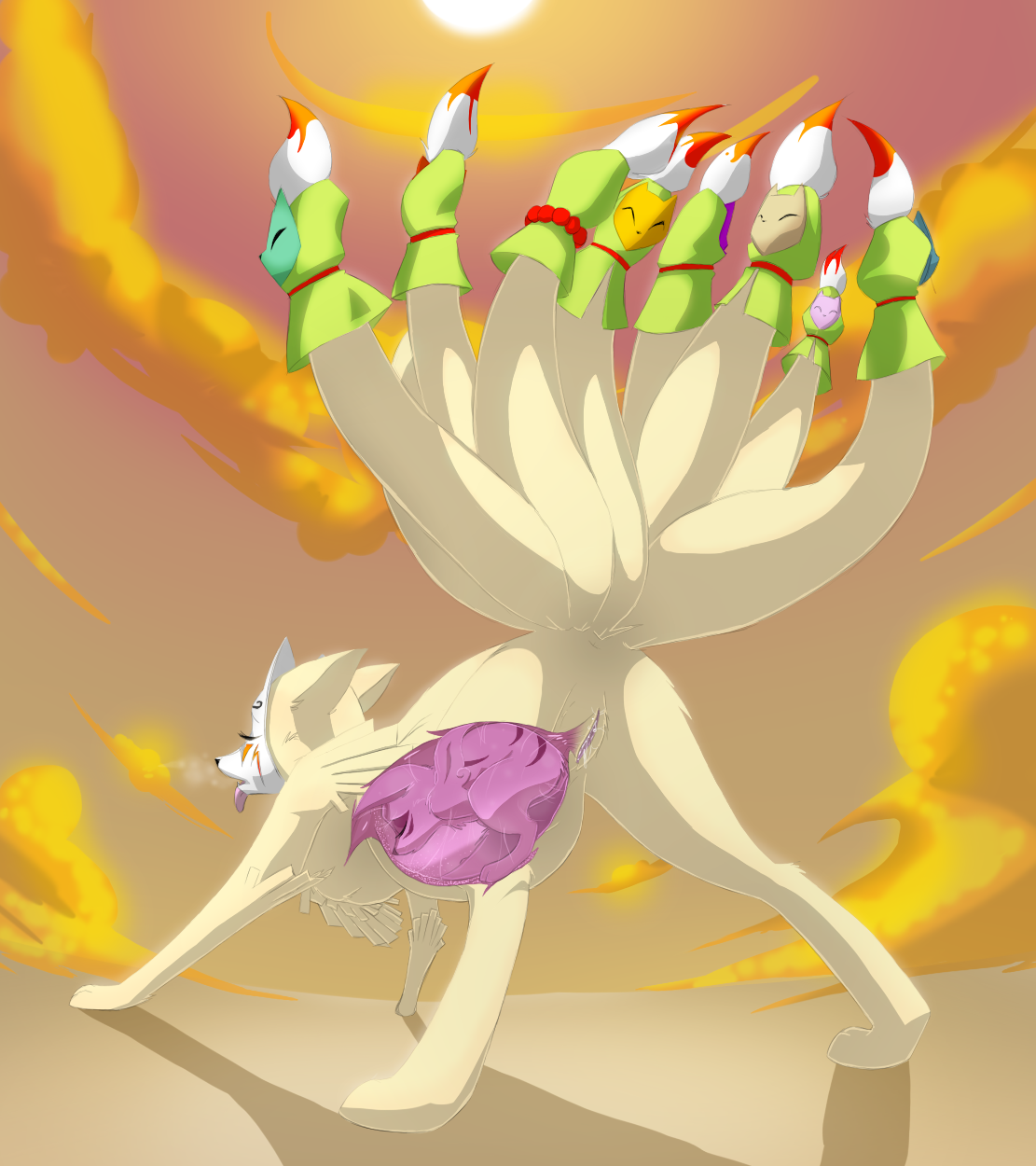 Amaterasu (Okami) Rule 34 Image