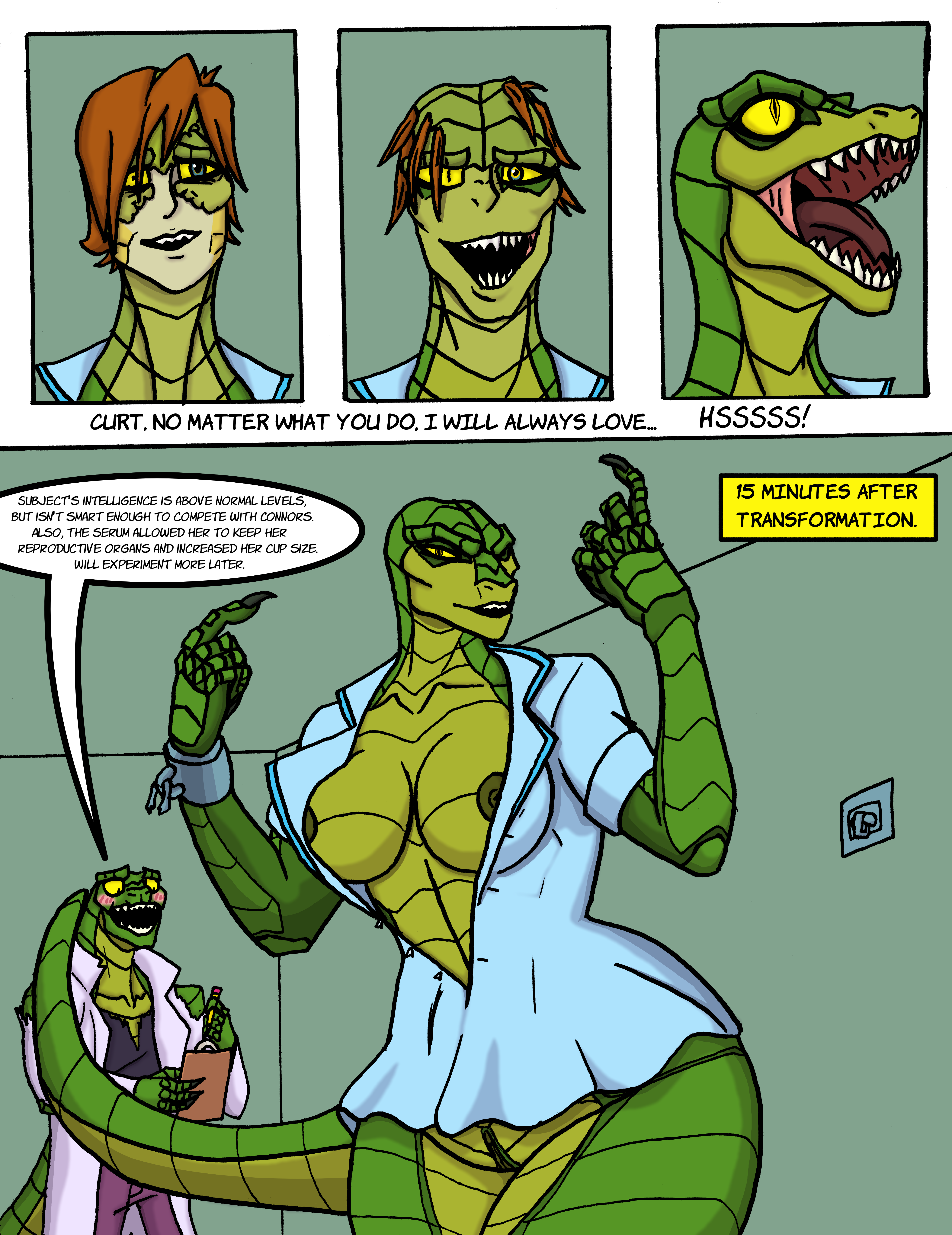 Curt Connors (Martha Connors) Rule 34 Image