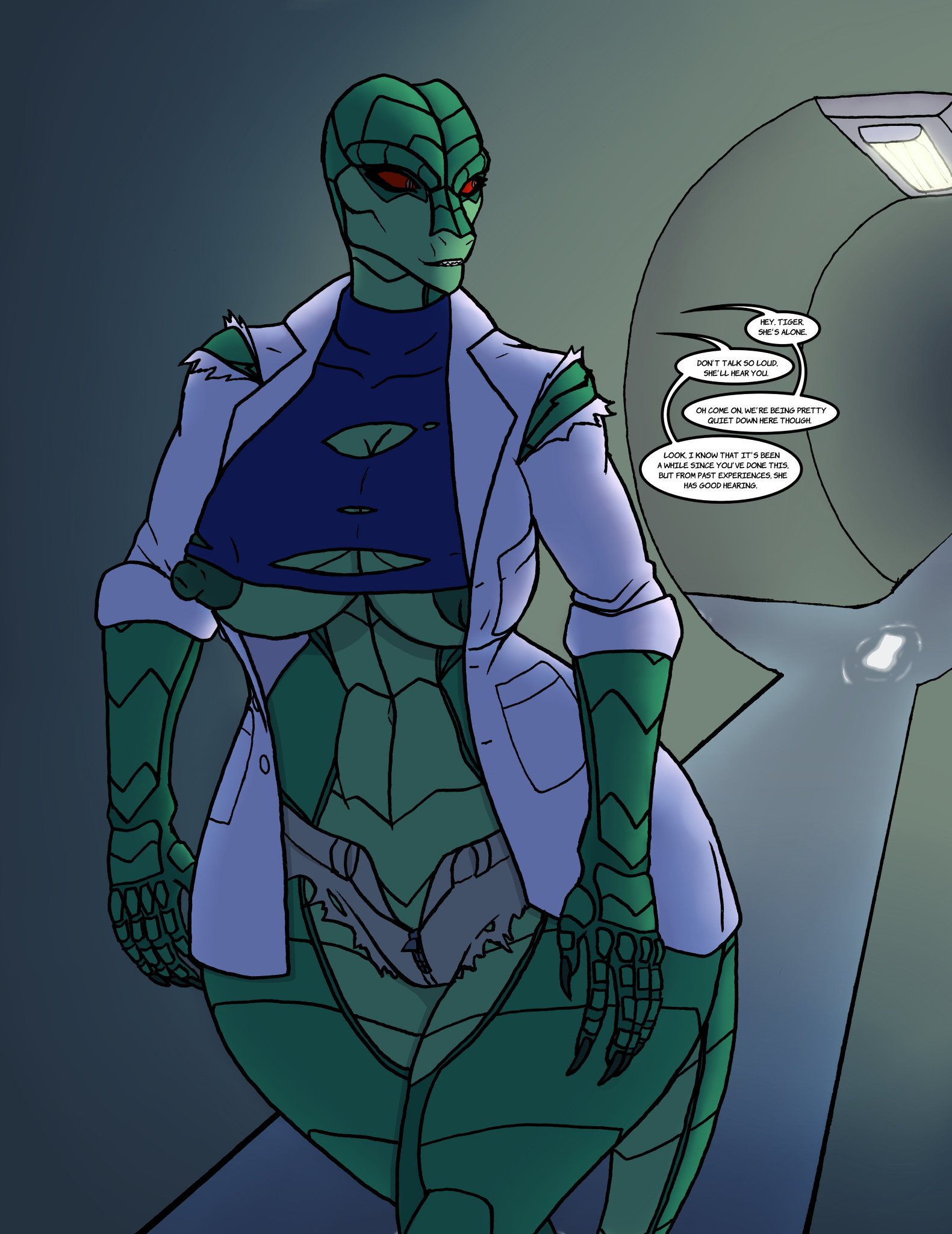 The Lizard (Marvel) Rule 34 Image