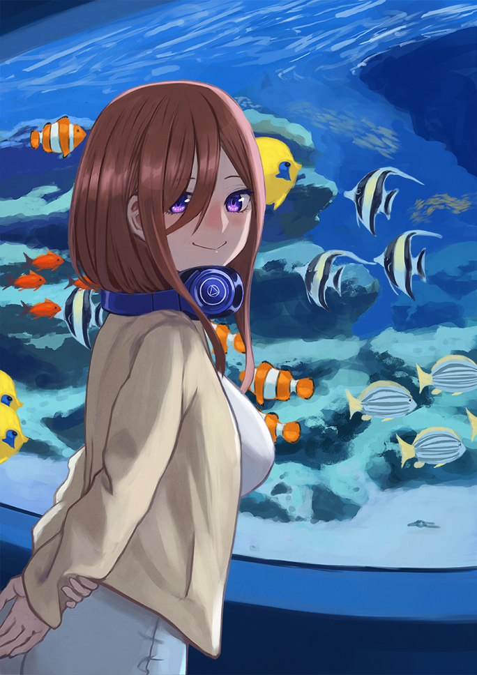 Nakano Miku (Go-Toubun No Hanayome) Rule 34 Image