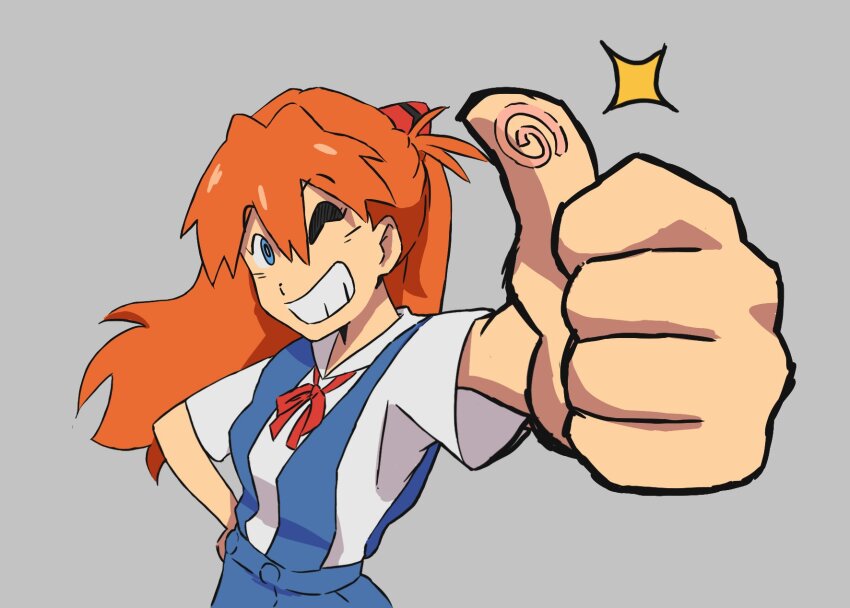 Souryuu Asuka Langley (Neon Genesis Evangelion) Rule 34 Image
