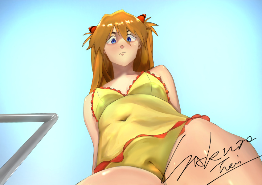 Souryuu Asuka Langley (Neon Genesis Evangelion) Rule 34 Image