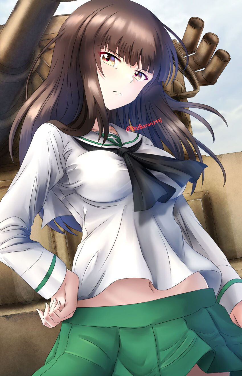 Nishizumi Shiho (Girls Und Panzer) Rule 34 Image