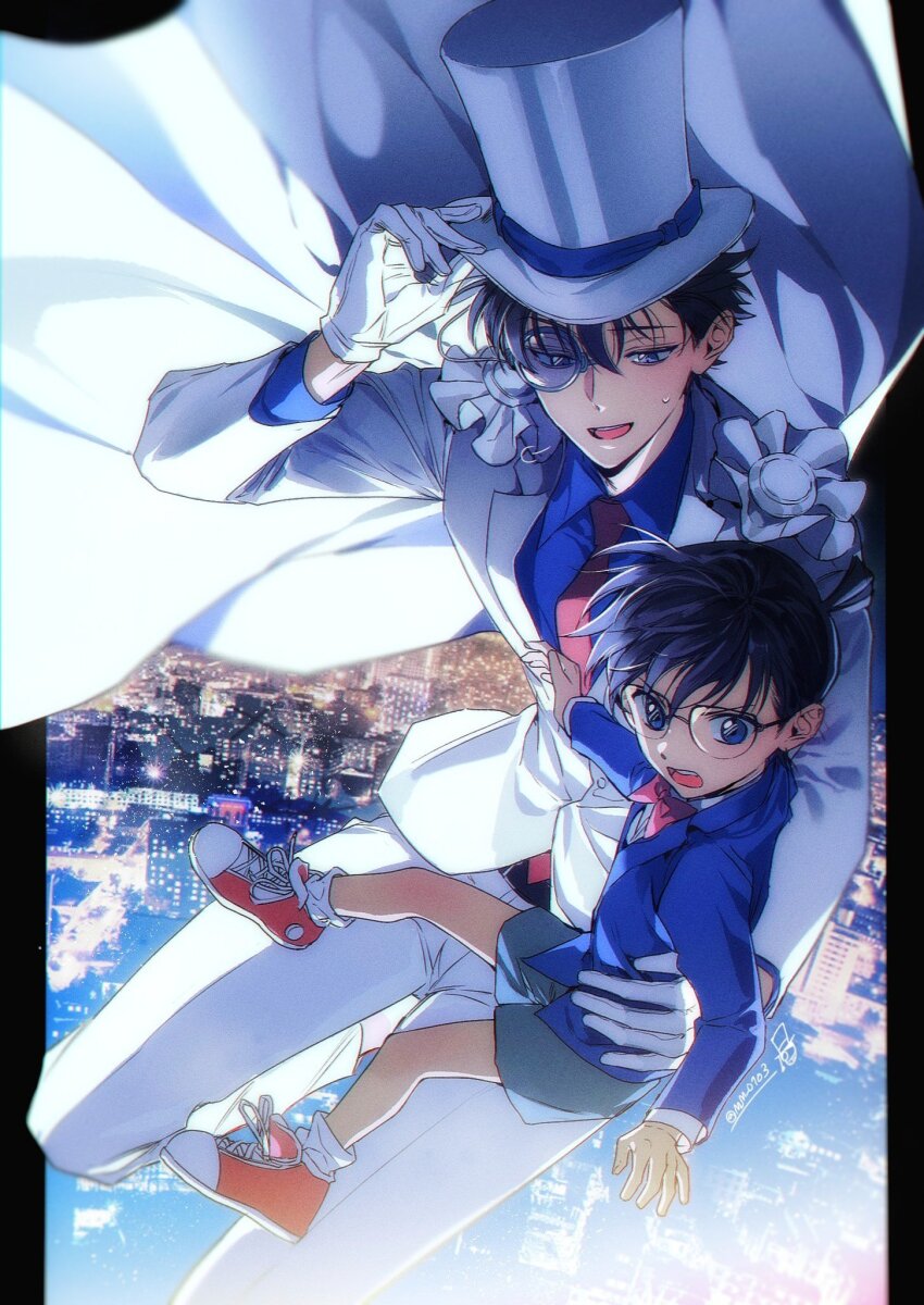 Kaitou Kid (Edogawa Conan) Rule 34 Image