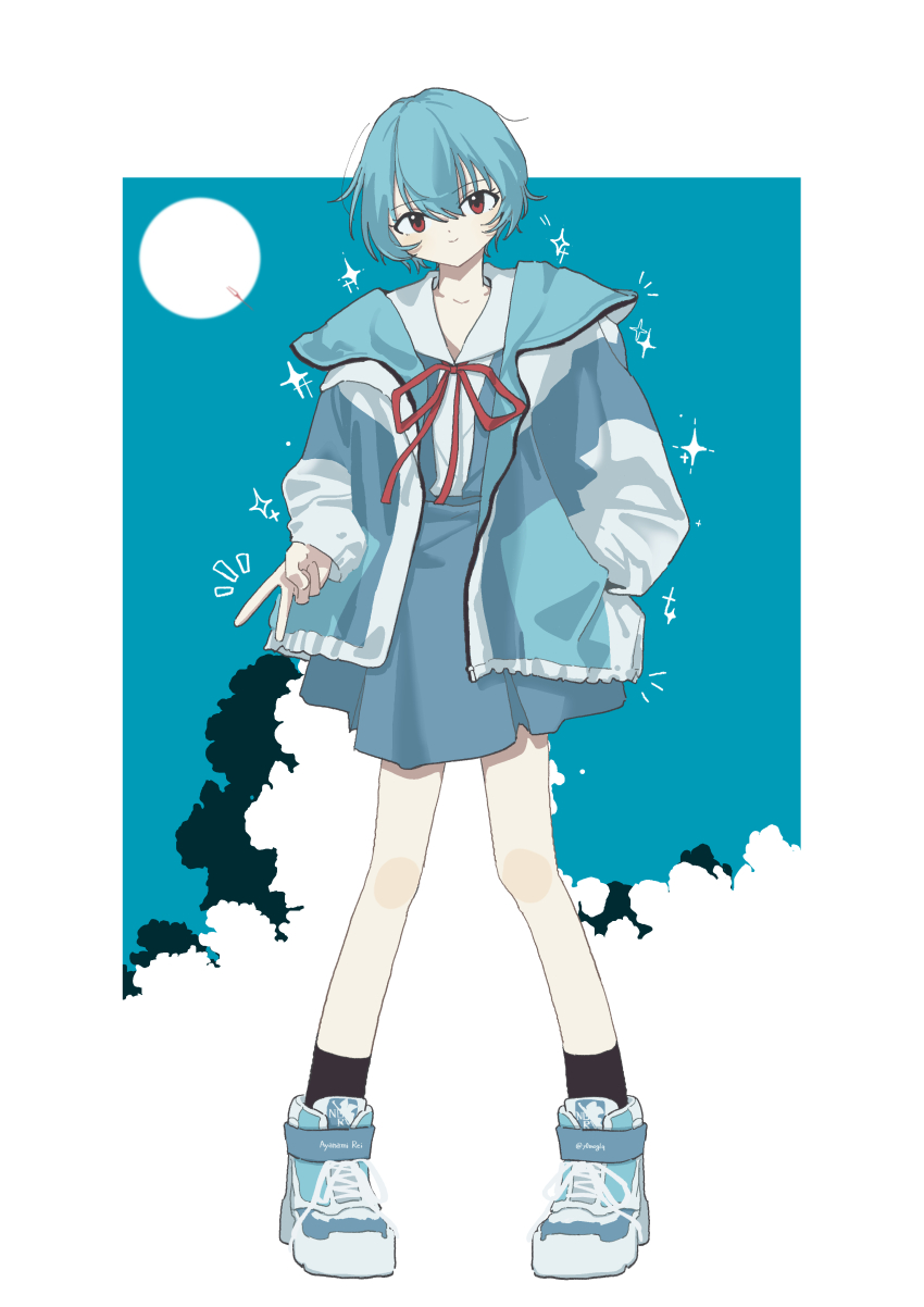 Ayanami Rei (Neon Genesis Evangelion) Rule 34 Image