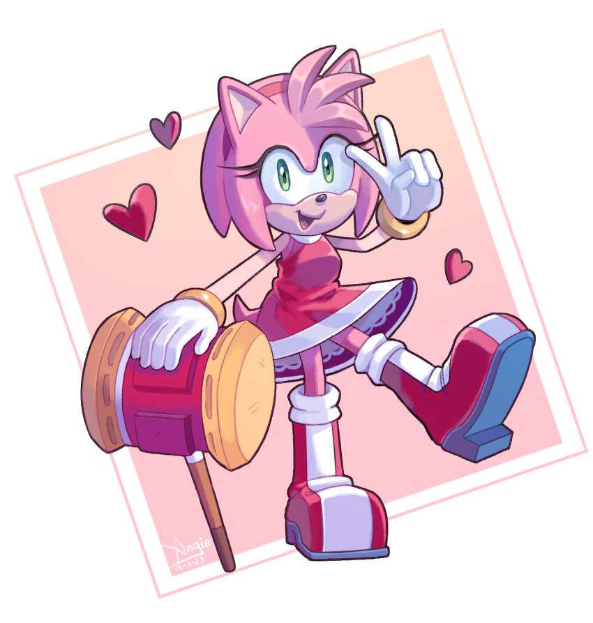 Amy Rose (Sonic (Series)) Rule 34 Image