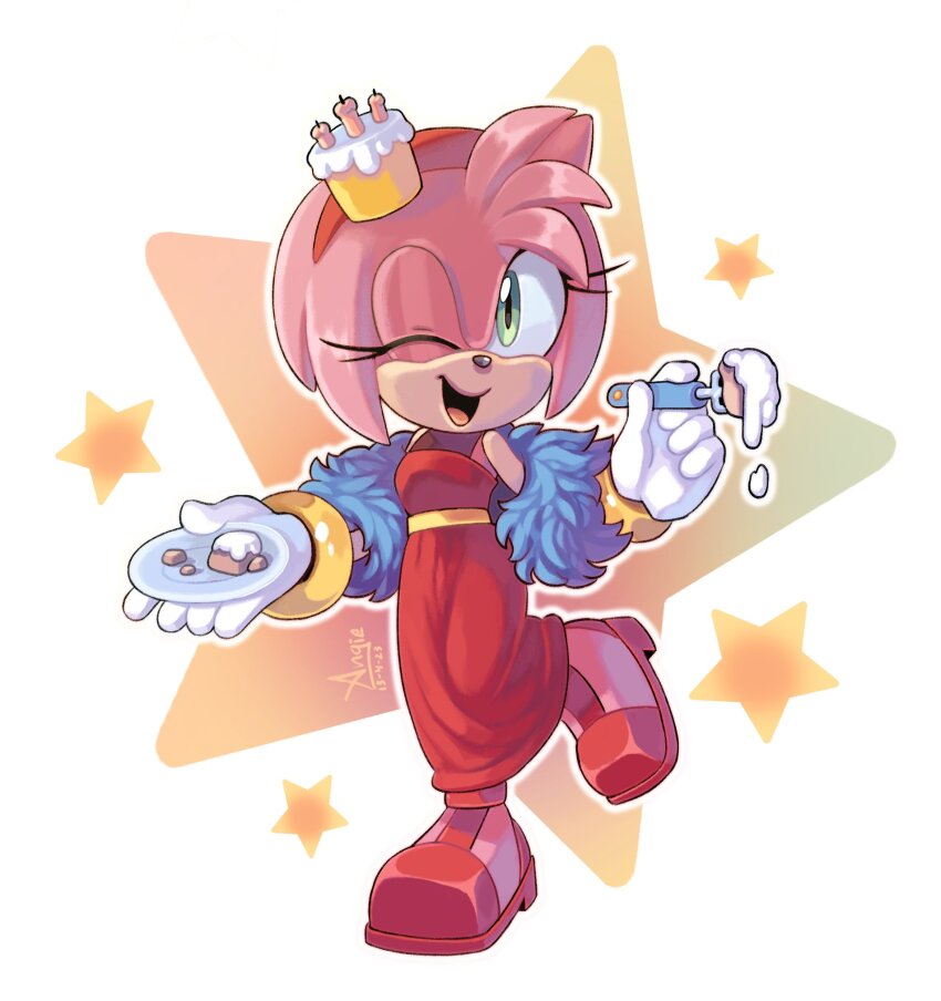 Amy Rose (Sonic (Series)) Rule 34 Image