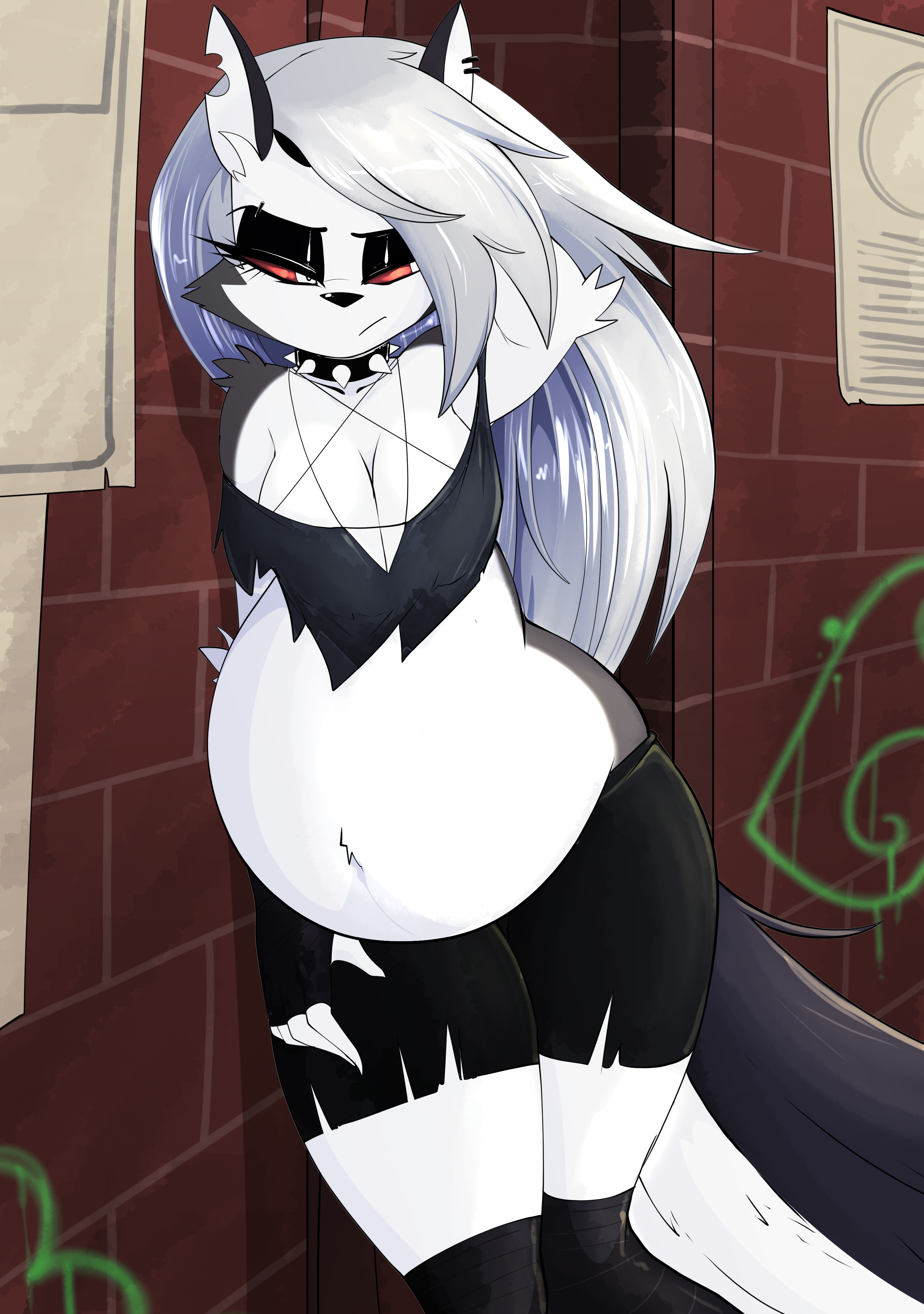 Loona (Helluva Boss) Rule 34 Image