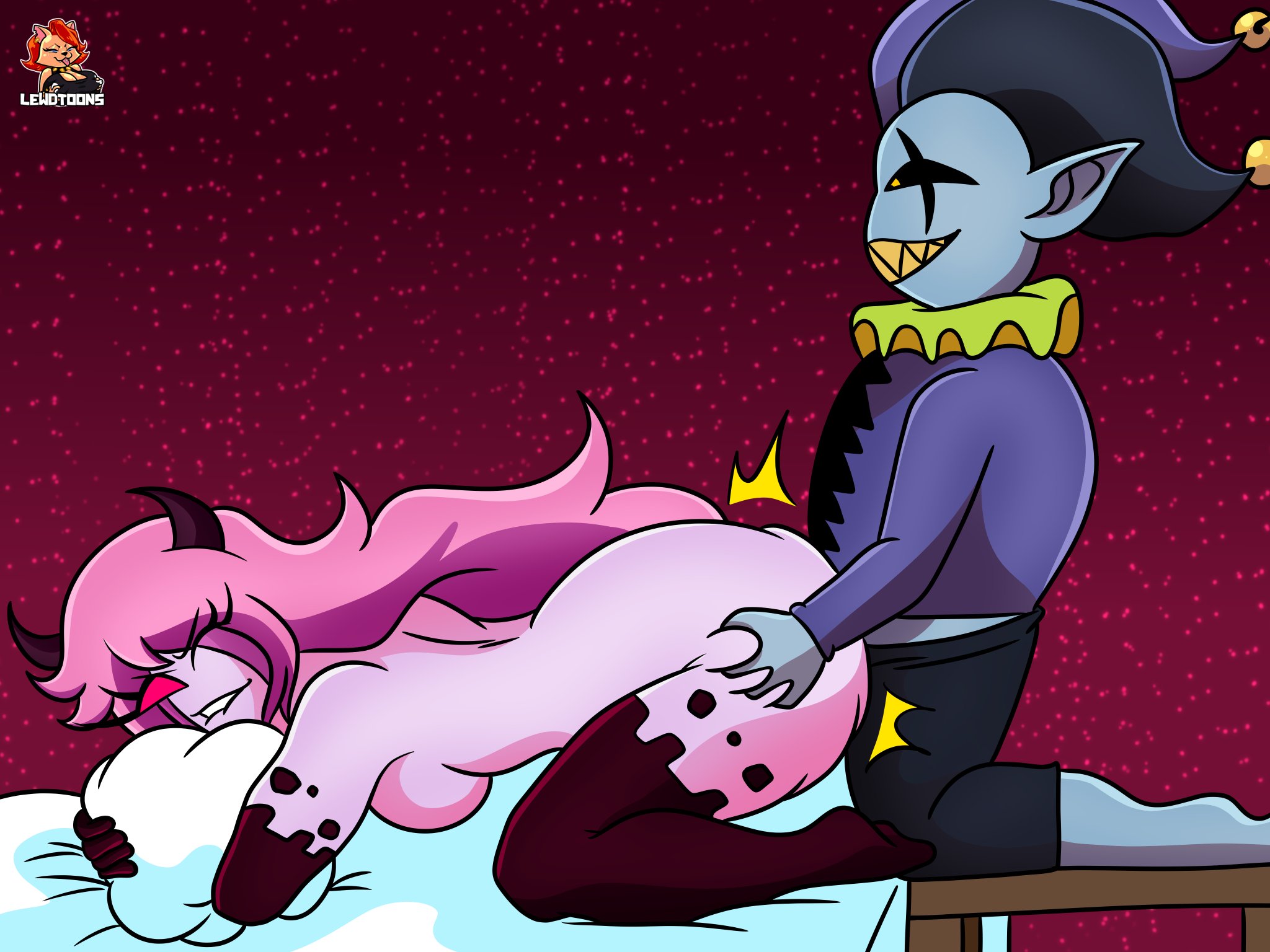 Jevil (Deltarune) Rule 34 Image