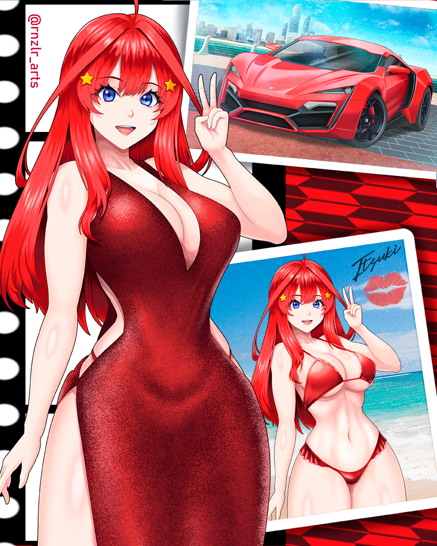 Nakano Itsuki (Go-Toubun No Hanayome) Rule 34 Image