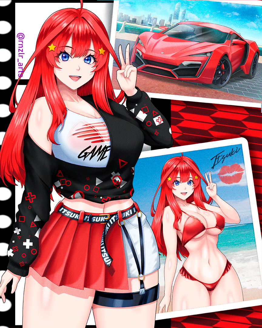 Nakano Itsuki (Go-Toubun No Hanayome) Rule 34 Image