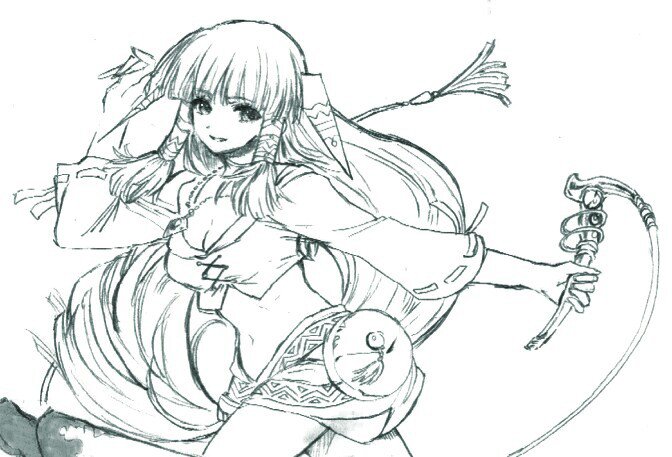 Feena (Grandia) Rule 34 Image