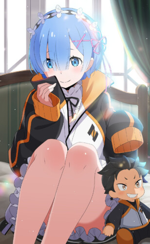 Natsuki Subaru (Re:Zero Kara Hajimeru Isekai Seikatsu) Rule 34 Image