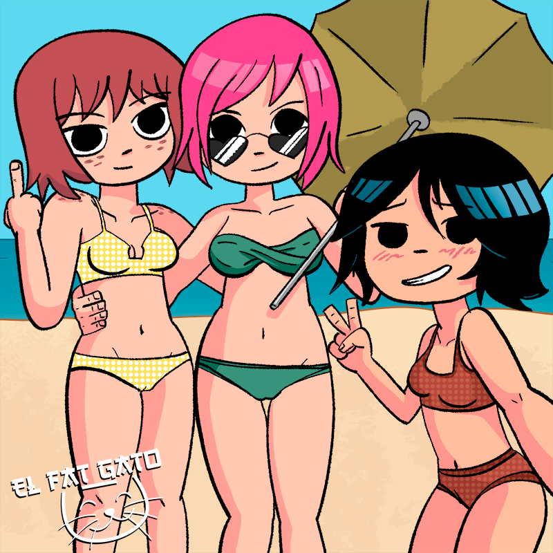 Kim Pine (Scott Pilgrim) Rule 34 Image