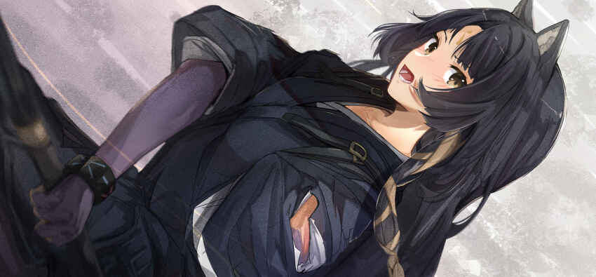 Saga (Arknights) Rule 34 Image