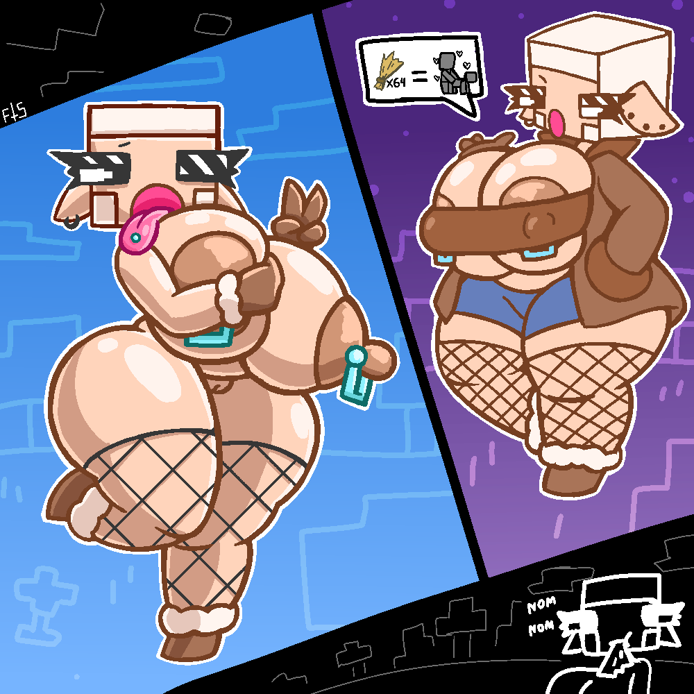 Sheep (Minecraft) Rule 34 Image