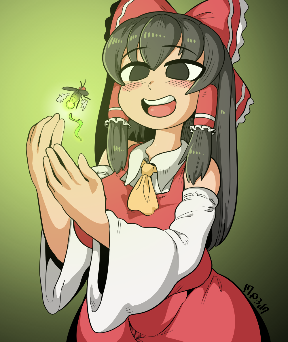 Hakurei Reimu (Cookie (Touhou)) Rule 34 Image