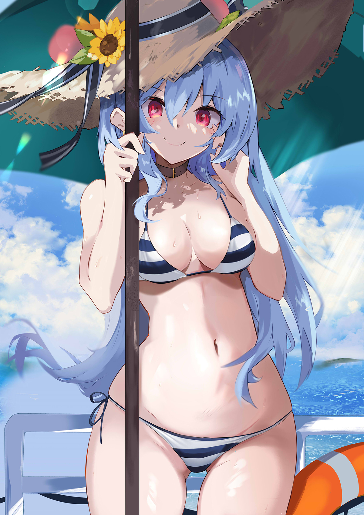 Hinanawi Tenshi (Touhou) Rule 34 Image