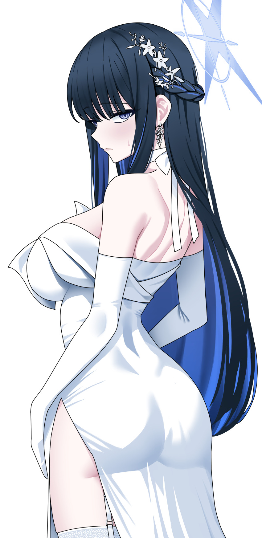 Saori (Dress) (Blue Archive) Rule 34 Image