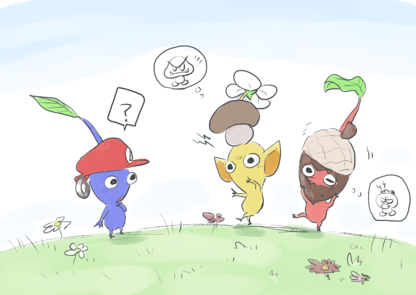 Blue Pikmin (Mario (Series)) Rule 34 Image