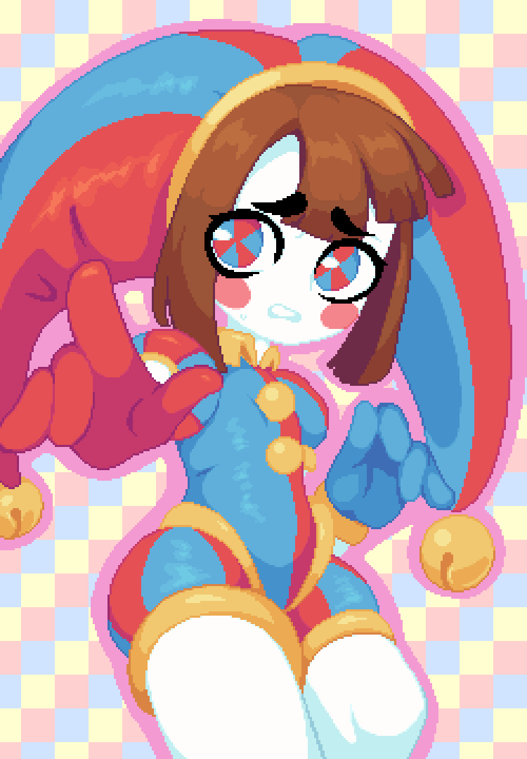 Pomni (The Amazing Digital Circus) Rule 34 Image