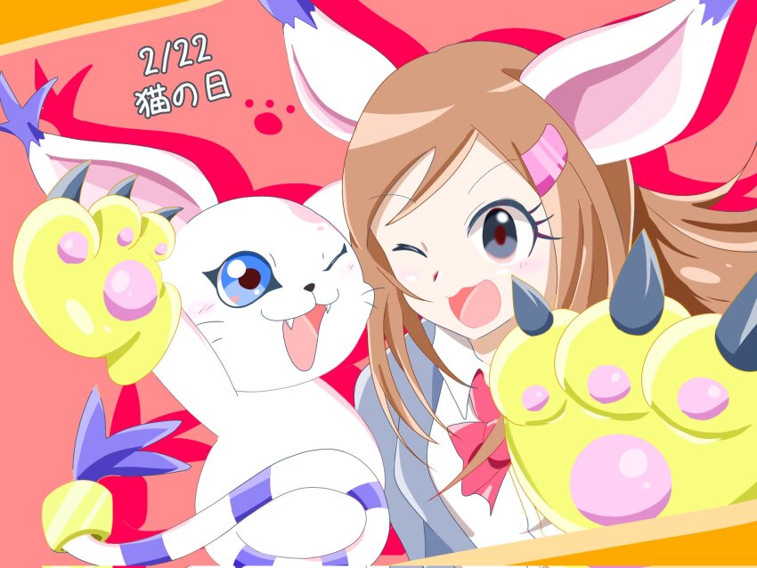 Tailmon (Digimon) Rule 34 Image
