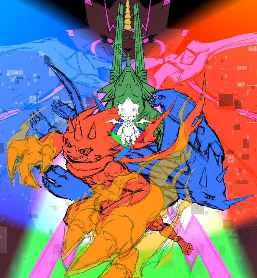 Betelgammamon (Digimon) Rule 34 Image