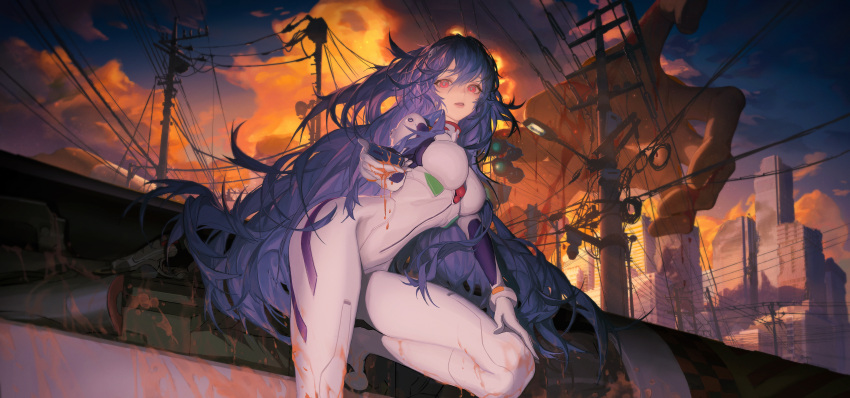 Ayanami Rei (Neon Genesis Evangelion) Rule 34 Image