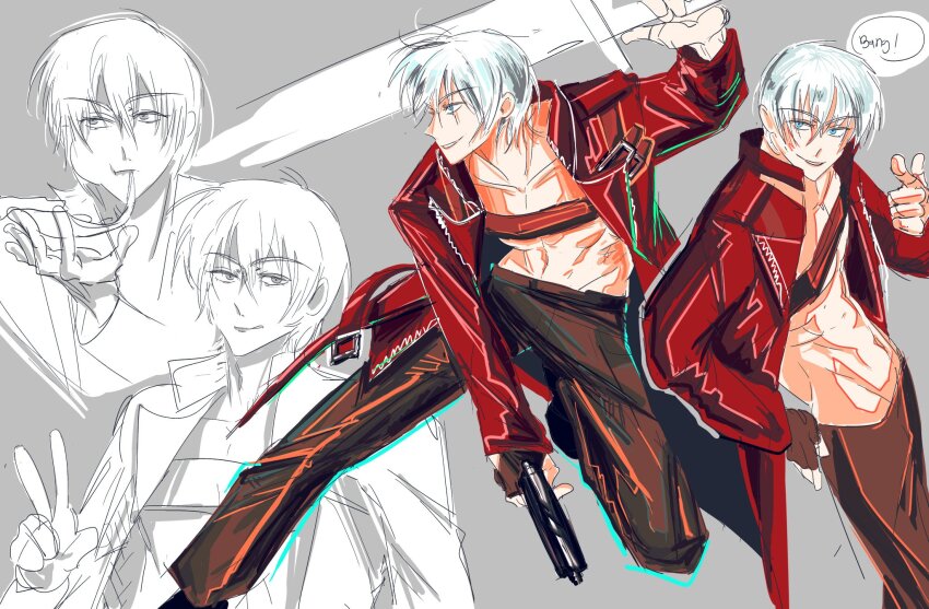 Dante (Devil May Cry) Rule 34 Image