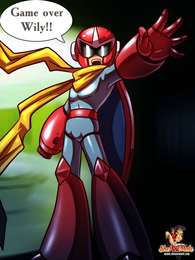 Proto Man (Mega Man) Rule 34 Image